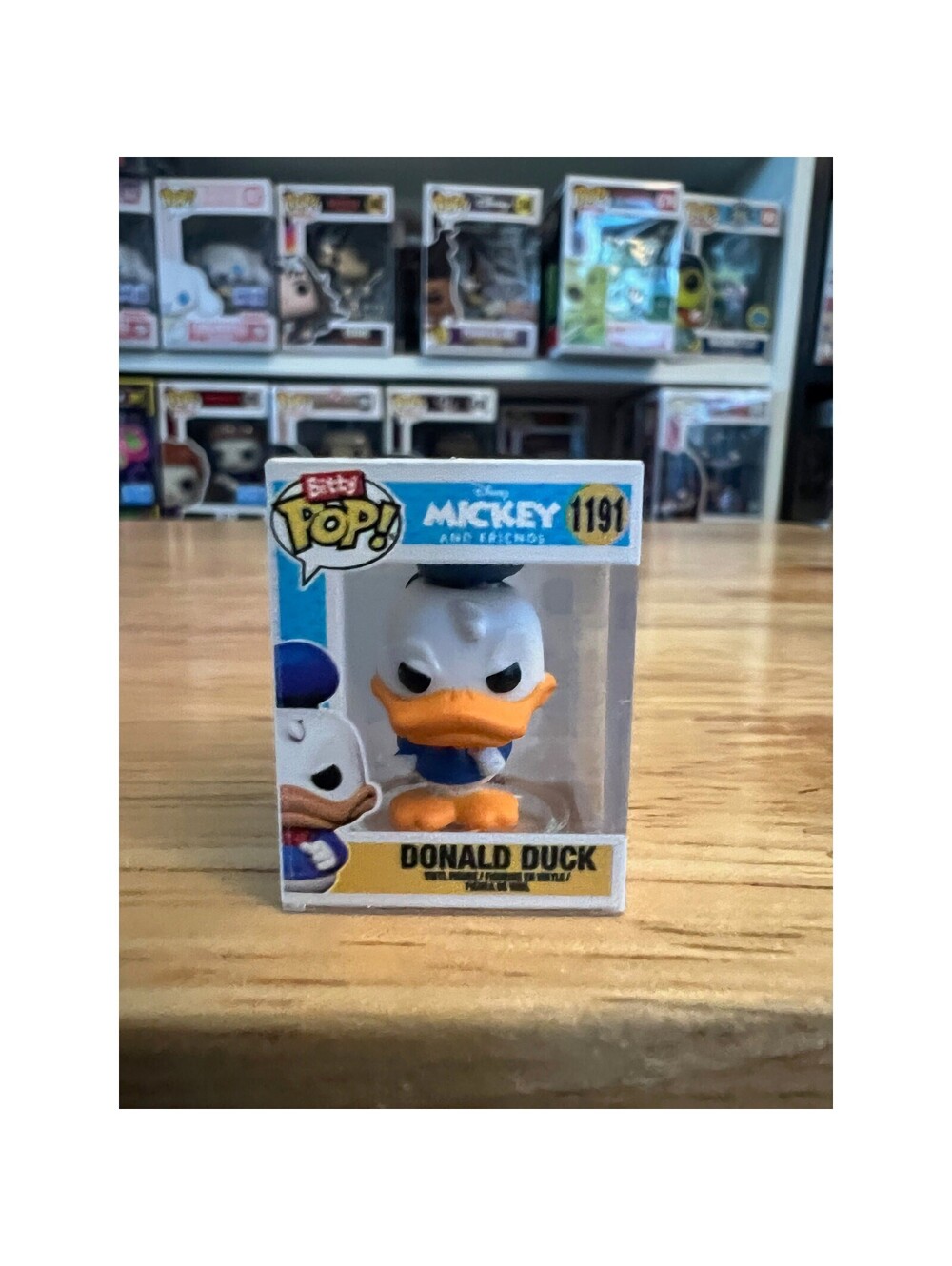 BITTY Donald Duck 1-Inch Funko Pop #1191 Disney Cartoon Mickey Friends Animation